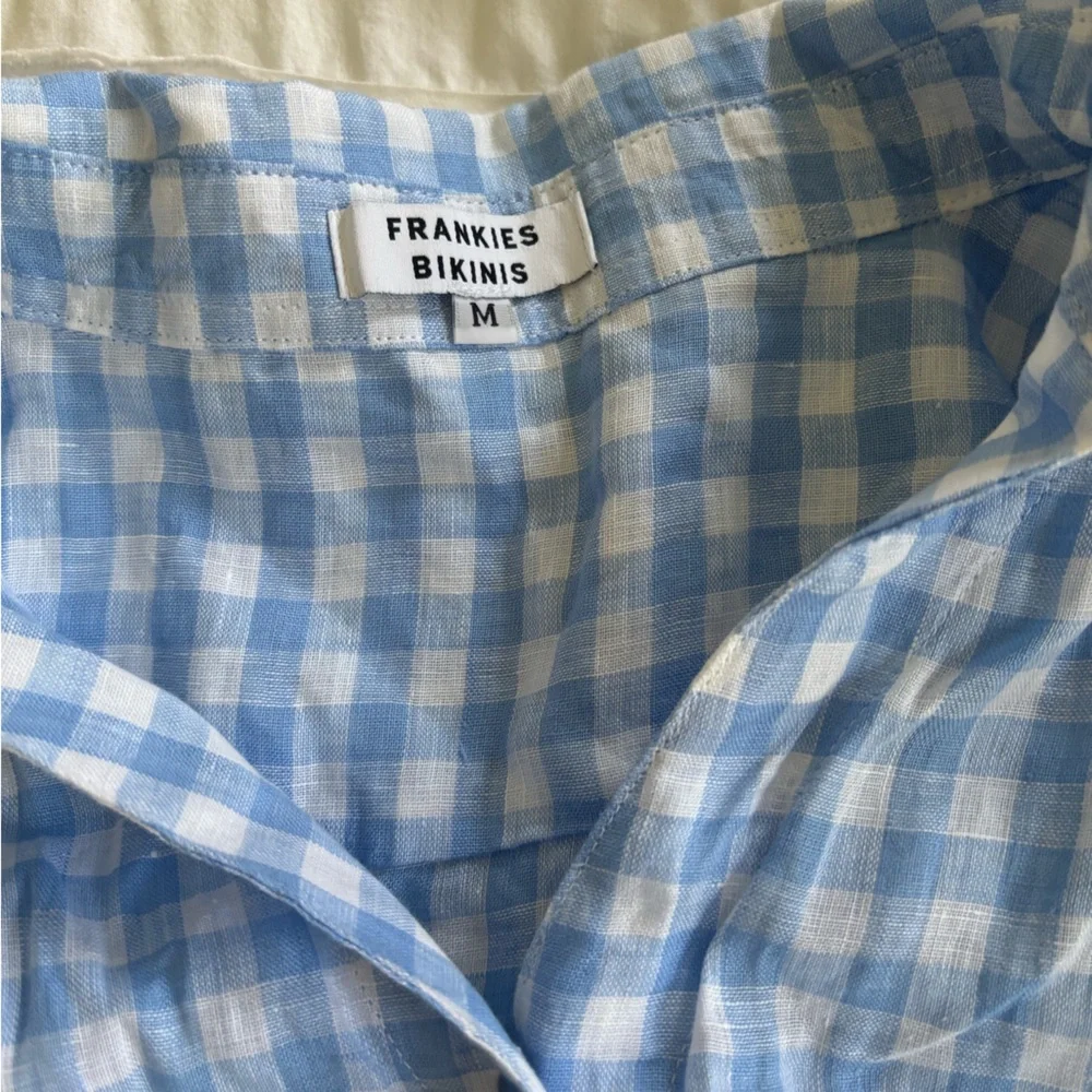 Frankie’s Bikini Lou Button Up Top and Lou High Waisted Gingham Shorts (Set) - Picture 7 of 7